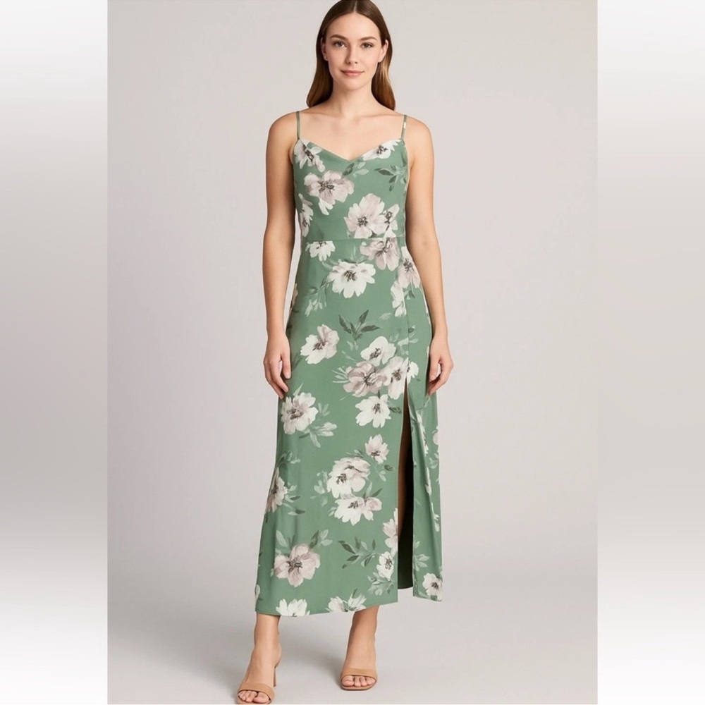 Abercrombie & Fitch Sage Floral Maxi Dress